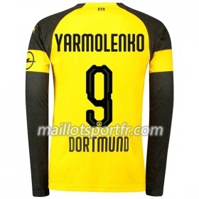 Maillot de Foot Borussia Dortmund Yarmolenko 9 Domicile 2018/19 ML